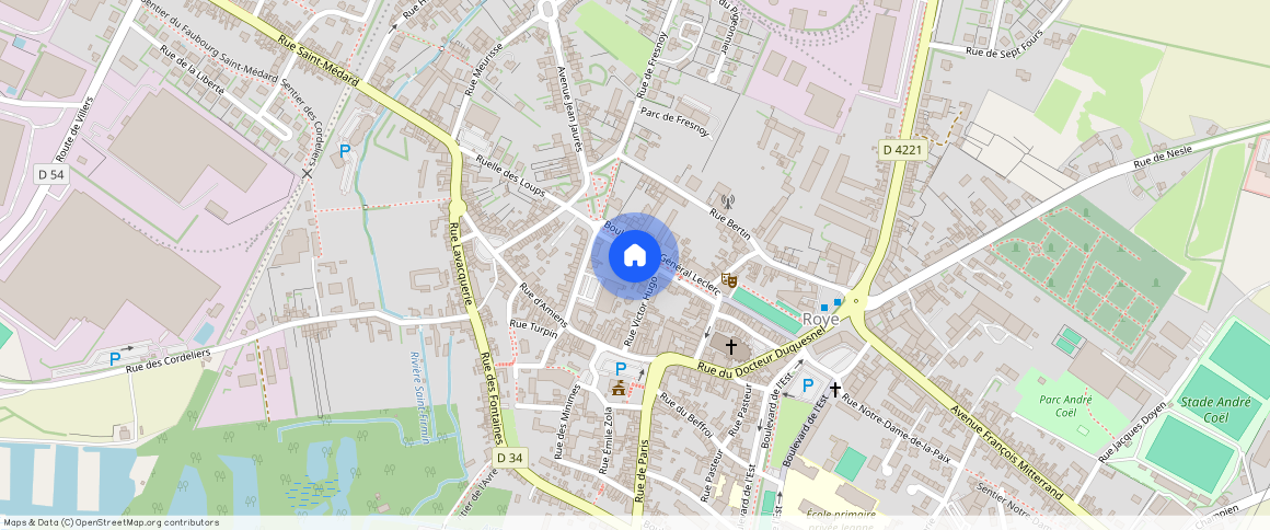 8 bis du général Leclerc, 80700, Roye