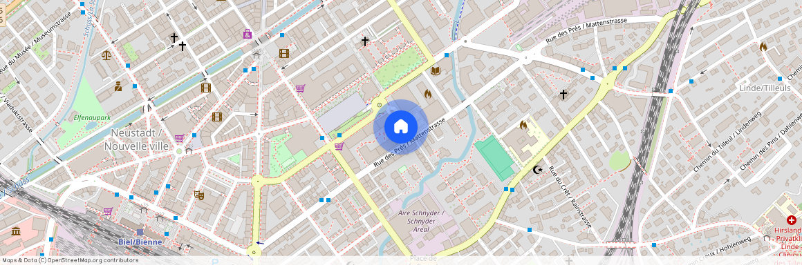 2503, Biel/Bienne, Rue Des Prés / Mattenstrasse, 75