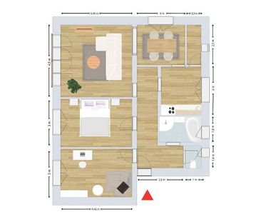 Pronájem bytu 3+1 80 m² - Photo 3
