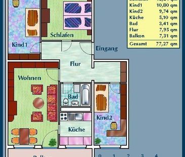 Erstbezug nach Sanierung - Großzügige 4-Zimmer-Wohnung sucht neue F... - Photo 4