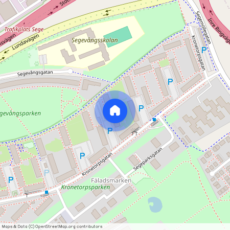 Kronetorpsgatan 80A, Segevång