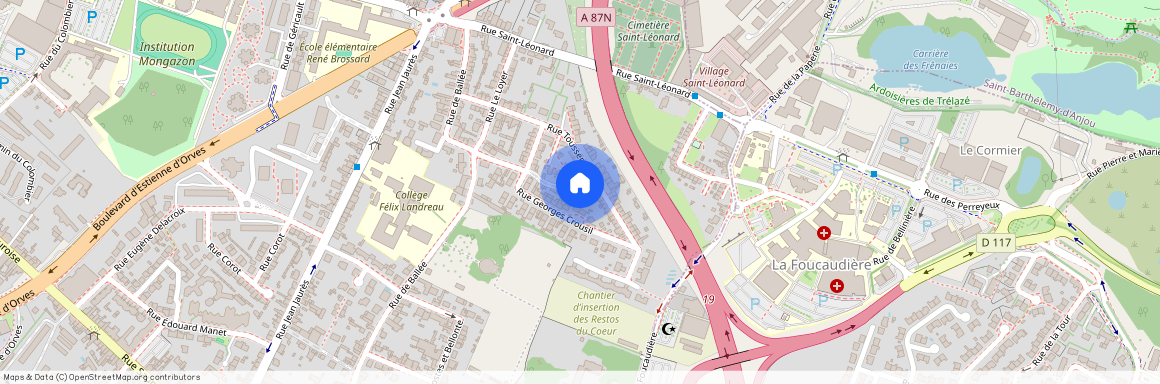 49000, Location À Angers