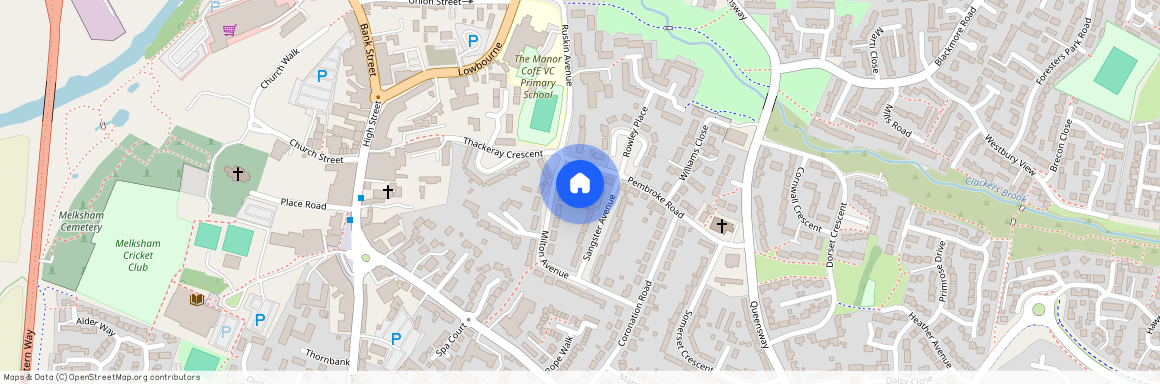 An Unfurnished Three Bedroom Semi Detached House in Melksham