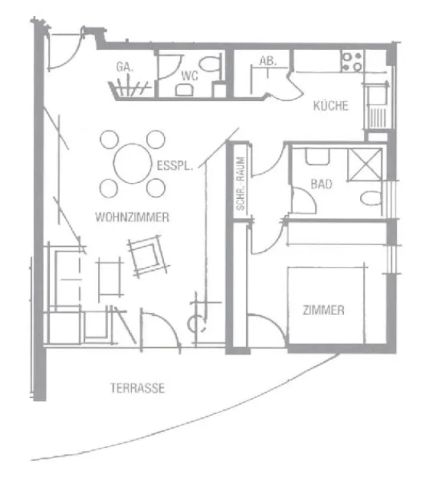 2+ 1 Raumwohnung mit Terrasse und Hobbyraum - Foto 2