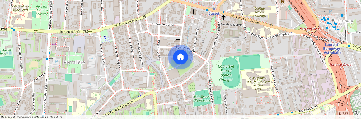 25/35 RUE VICTOR BASCH, VILLEURBANNE, Lyon