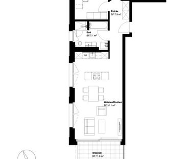 Exquisite 3.5 Zimmer EG Wohnung am See - Foto 5