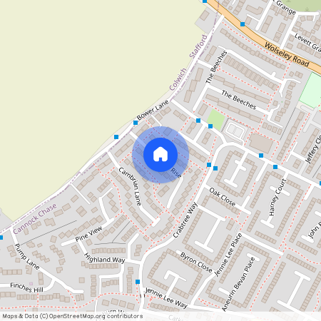 Daywell Rise, Etchinghill, Rugeley, WS15