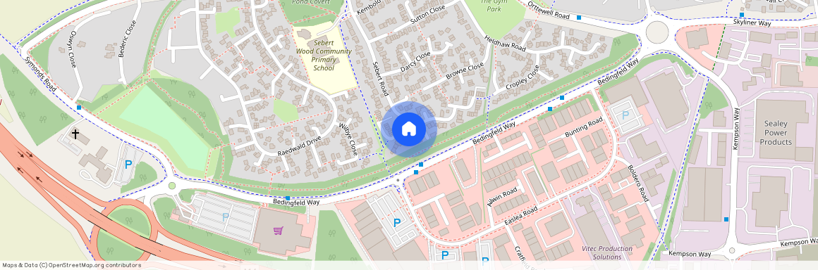 Salter Close, Bury St Edmunds