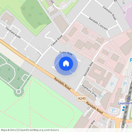 Boleyn Walk, Leatherhead, Surrey, KT22