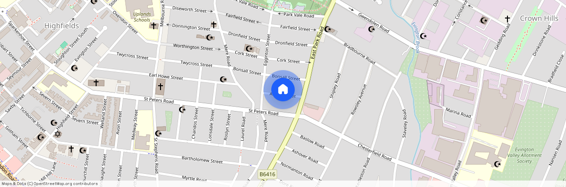 Abney Street, Leicester, Leicestershire, LE5