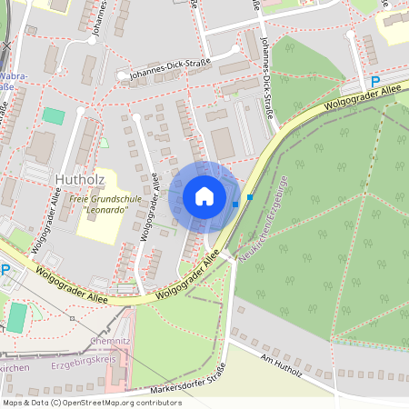 Wolgograder Allee 58, 4.OG Links, 09123 Sachsen - Chemnitz