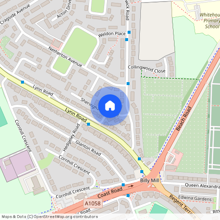 Sheringham Avenue, North Shields, Tyne & Wear, NE29