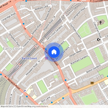 Barkston Gardens, Earls Court, London