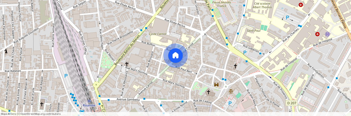 Roanne, 29 Avenue Carnot, 42300