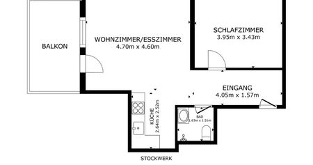 2 Zimmer, 52 m² - Photo 5