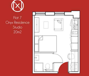 Studio to rent - Photo 2