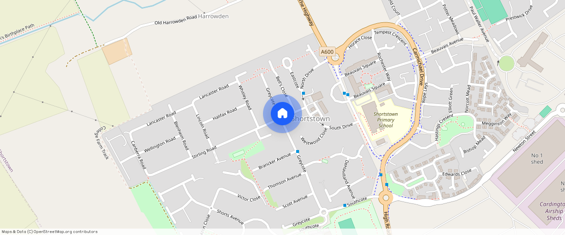 Central Avenue, Shortstown, Bedford, MK42