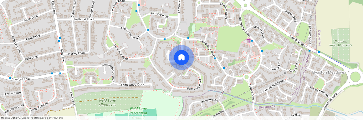 Falmouth Road, Alvaston, Derby, Derbyshire