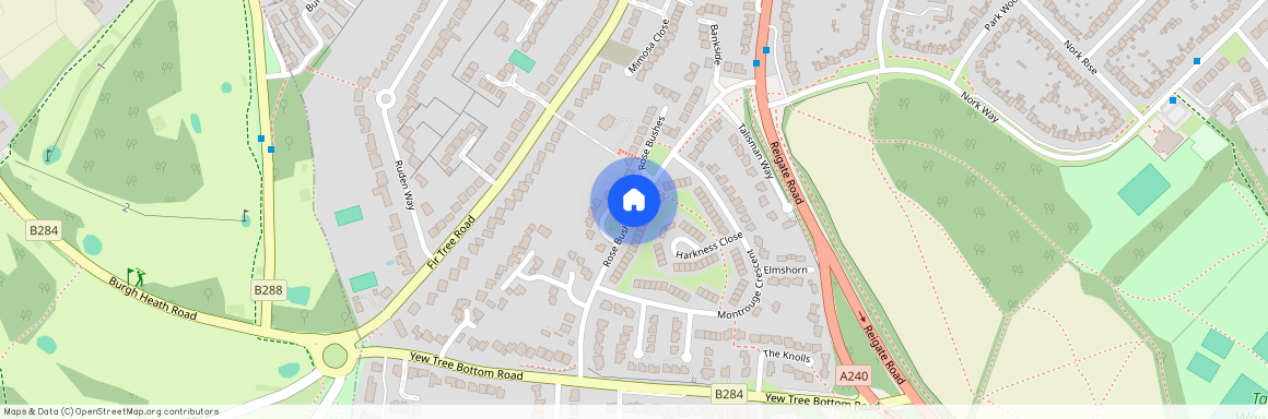 Rose Bushes, Epsom, KT17