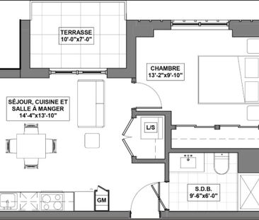 Appartement à louer - Laval (Chomedey) (Autres) - Photo 1