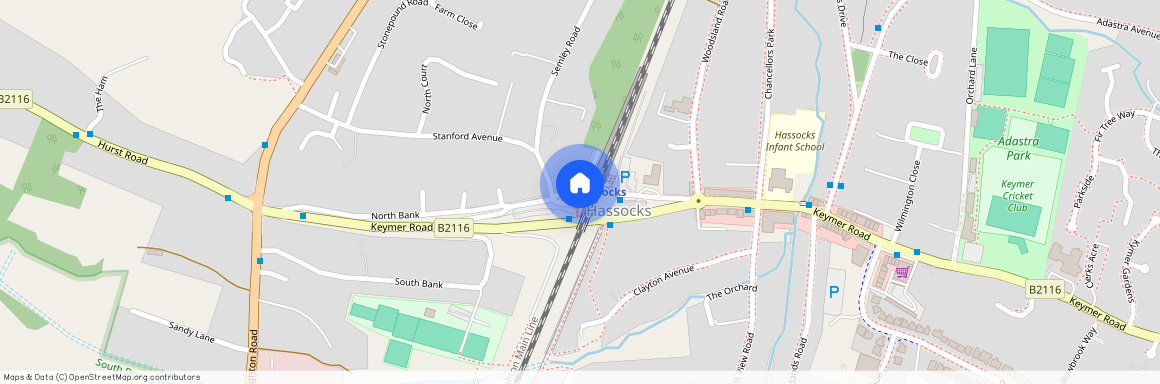 Station Approach West, 9 Station Cottages Station Approach West, BN6