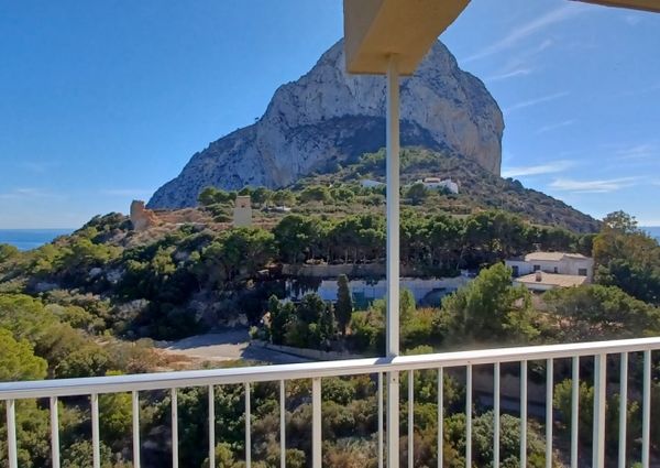 APARTMENT FOR RENT IN CALPE WITH AMAZING 360 DEGREE VIEWS