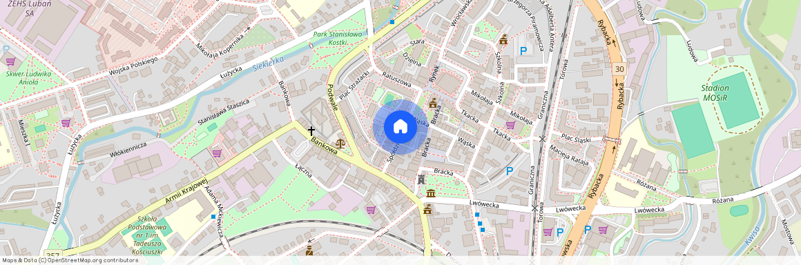 ul. Spółdzielcza, Lubań, lubański, dolnośląskie