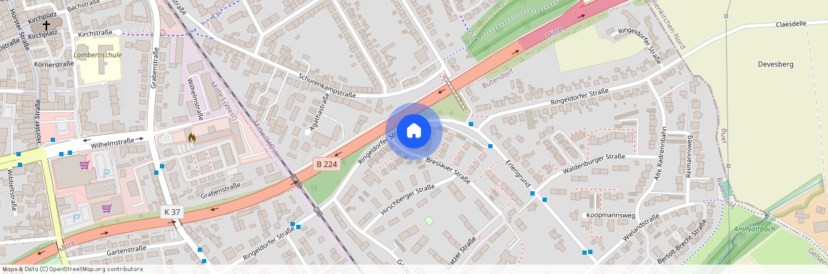 Breslauer Str. 3, 45968 Gladbeck OT Butendorf