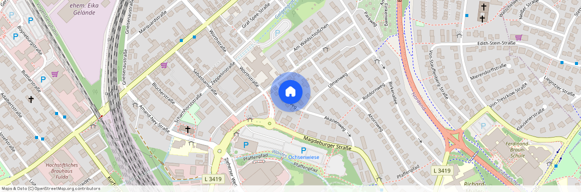 Akazienweg 24, 36037 Fulda OT Nordend