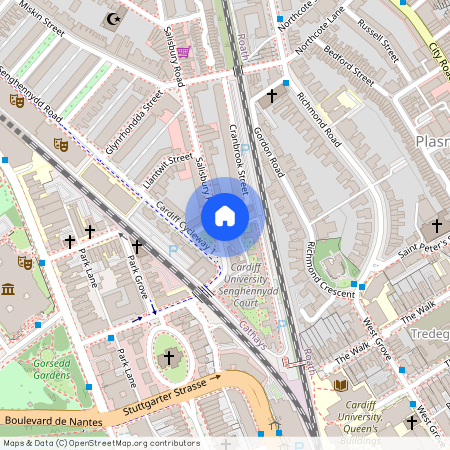 12-16 Salisbury Road, Cardiff CF24 4AF, United Kingdom