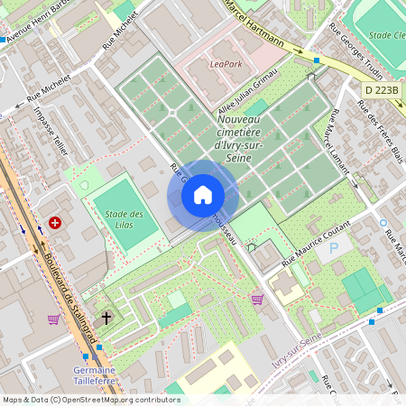 Rue Gaston Monmousseau, Francja, Ivry-Sur-Seine