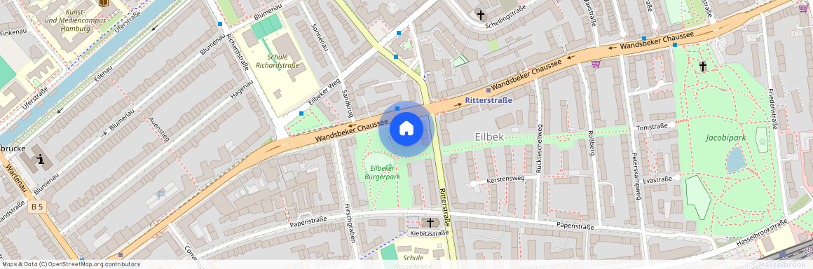 Wandsbeker Chaussee 104 B, 22089 Hamburg - Wandsbek