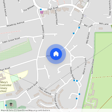 55 Church Road, West Byfleet, KT14 7EJ, Surrey