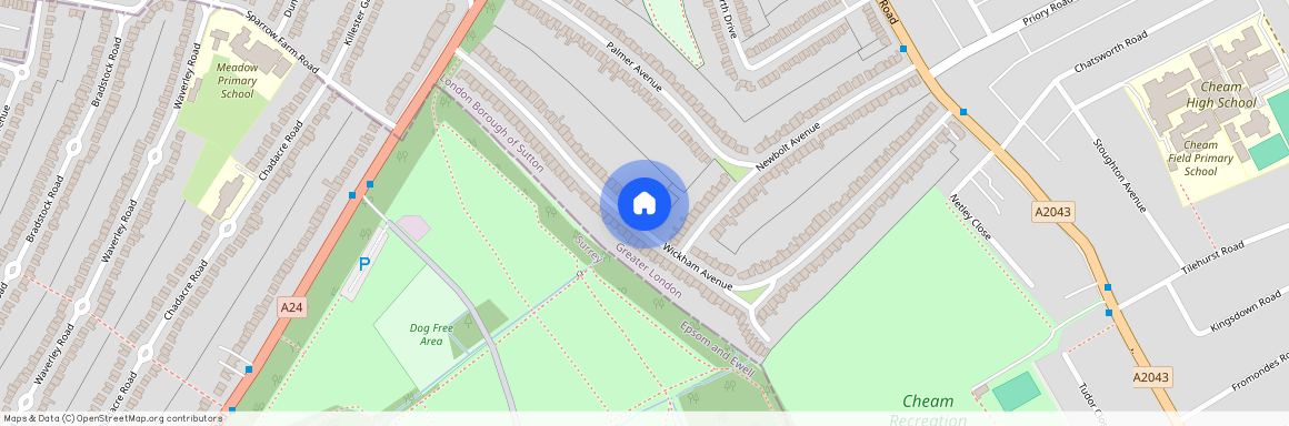 Wickham Avenue, Cheam