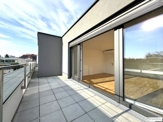 Blumengasse - ERSTBEZUG | 1 Zimmer Terrassenwohnung | 2.OG = DG | zzgl. Tiefgaragenstellplatz - Foto 1