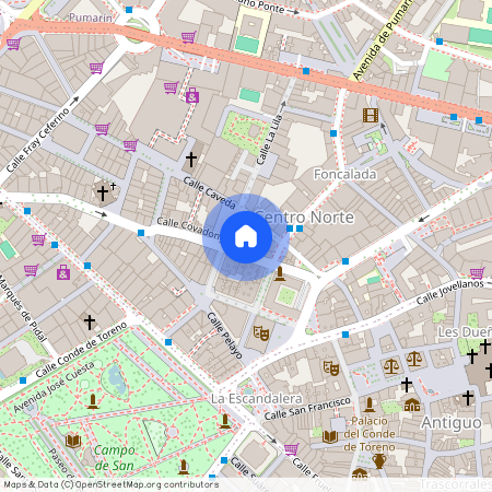 Salesas-Foncalada-Campoamor, Oviedo