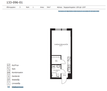 Segeparksgatan 12 B, Segevång - Photo 2