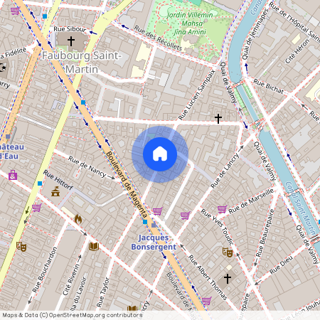 Rue Lucien Sampaix, Francja, Paris