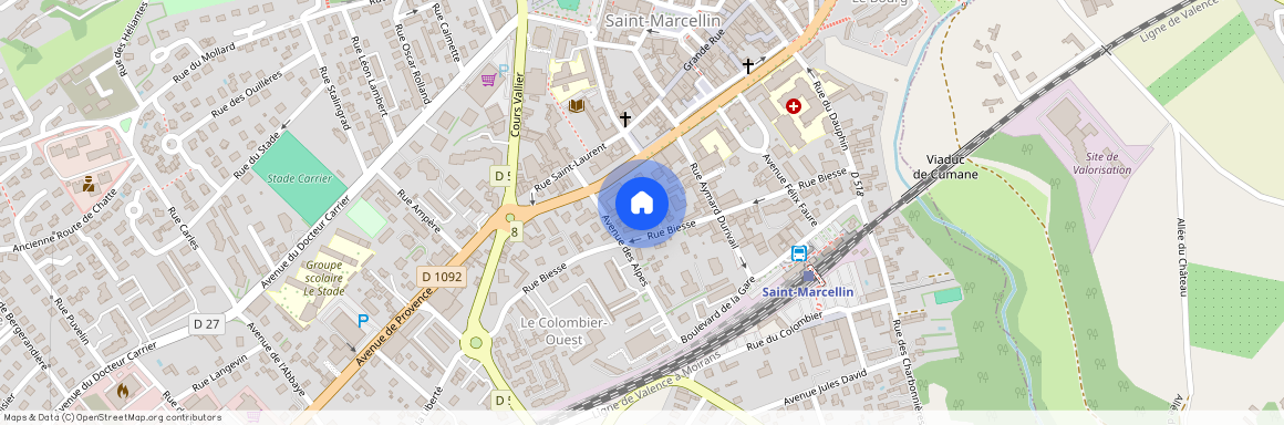 38160, Saint-Marcellin