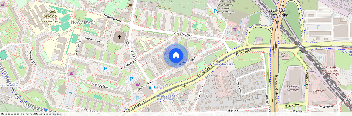 ul. Budziszyńska, Nowy Dwór, Fabryczna, Wrocław, dolnośląskie