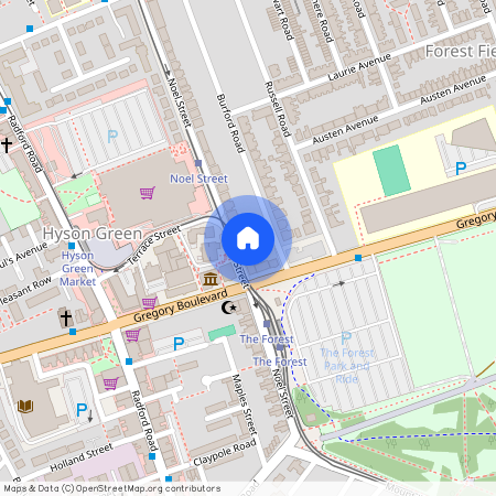 27-2, Noel Street, Noel Street, NG7