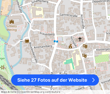 Tolle 2,5 Zimmer-Dachgeschosswohnung in Mering mit Balkon und zusät... - Foto 1