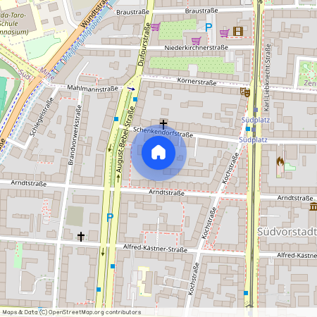 Schenkendorfstraße 6B, 04275 Leipzig - Leipzig, Südvorstadt