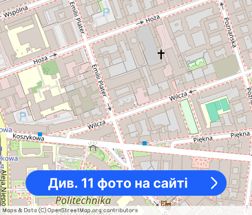 CENTRUM Warszawy 63 m2, na 2 LATA, 3600 PLN/mc, bez pośredników. - Фото 1