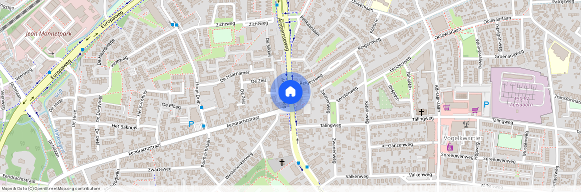 Vogelkwartier, 7331 BG, Arnhemseweg, Apeldoorn