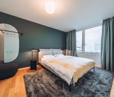 Möblierte 3.5-Zimmerwohnung mit Weitsicht, zentral in Neuhausen - Photo 4