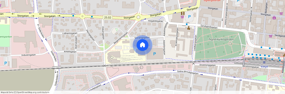 Storängsgatan, Växjö