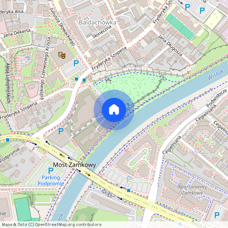 ul. Podwisłocze, Śródmieście, Rzeszów, podkarpackie