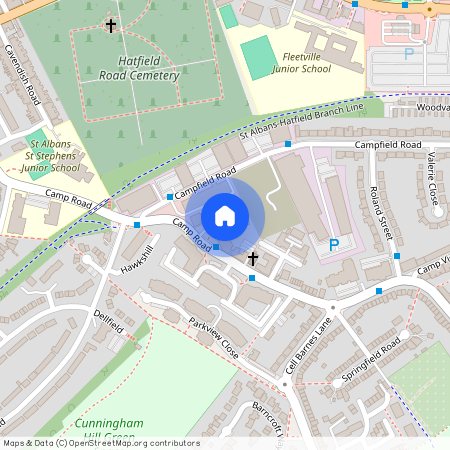 Camp Road, Avenue Road, St Albans, AL1 5JN