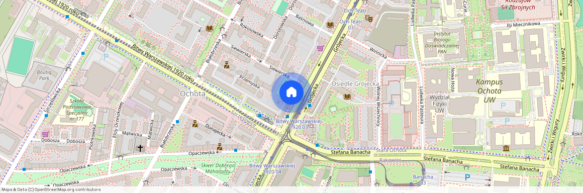 ul. Grójecka 76, Stara Ochota, Ochota, Warszawa, mazowieckie